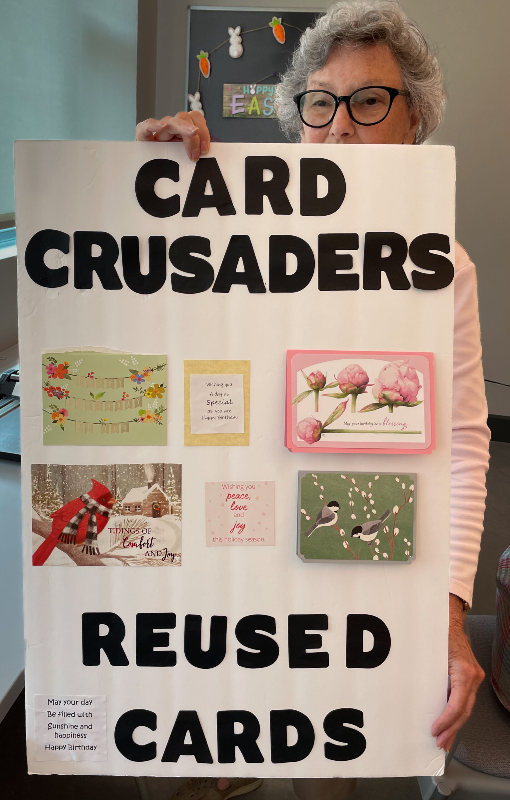 You are currently viewing Card Crusaders–Reused Cards for King’s Crown residents