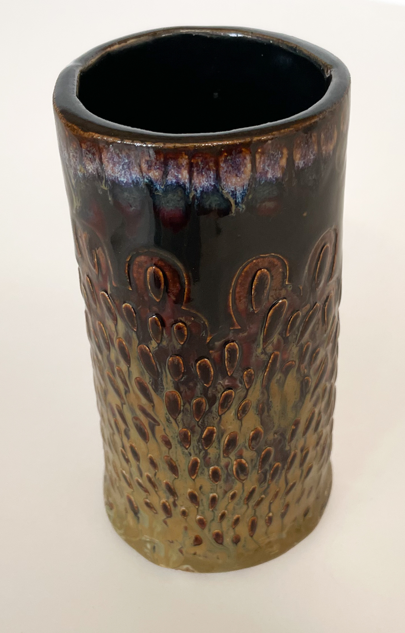 Peacock Vase | Tribby Arts Center