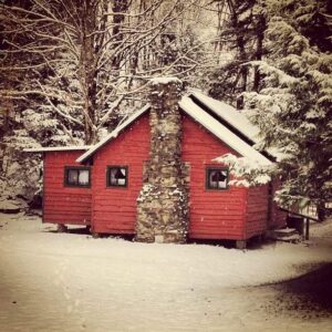 Read more about the article Little Red Cabin in the Snow