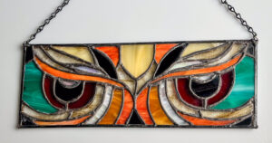 Read more about the article Owl Eyes Stained Glass