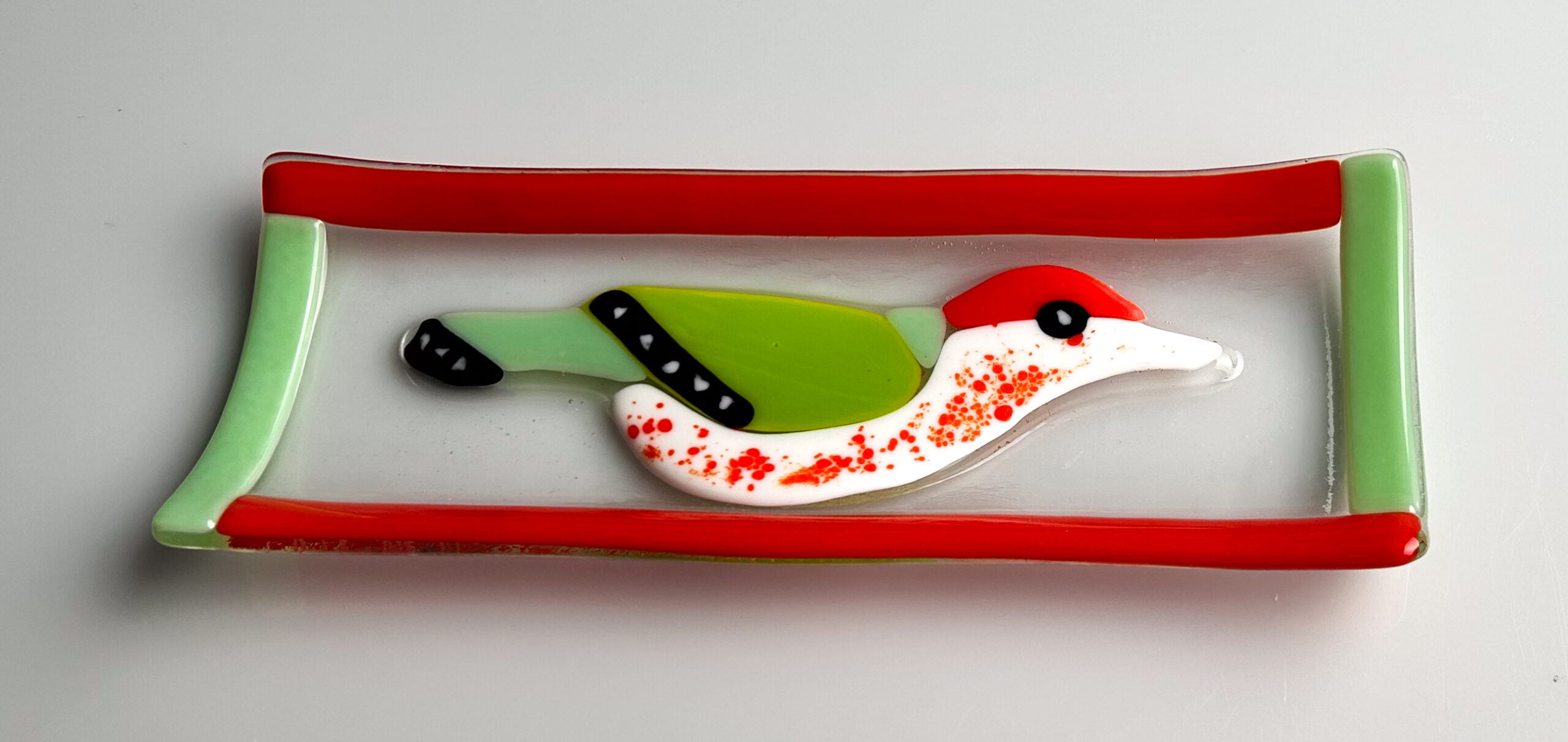 You are currently viewing Bird Serving Plate Fused Glass