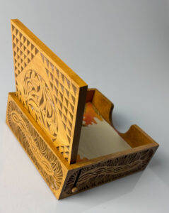 Read more about the article Hand Carved Napkin Holder