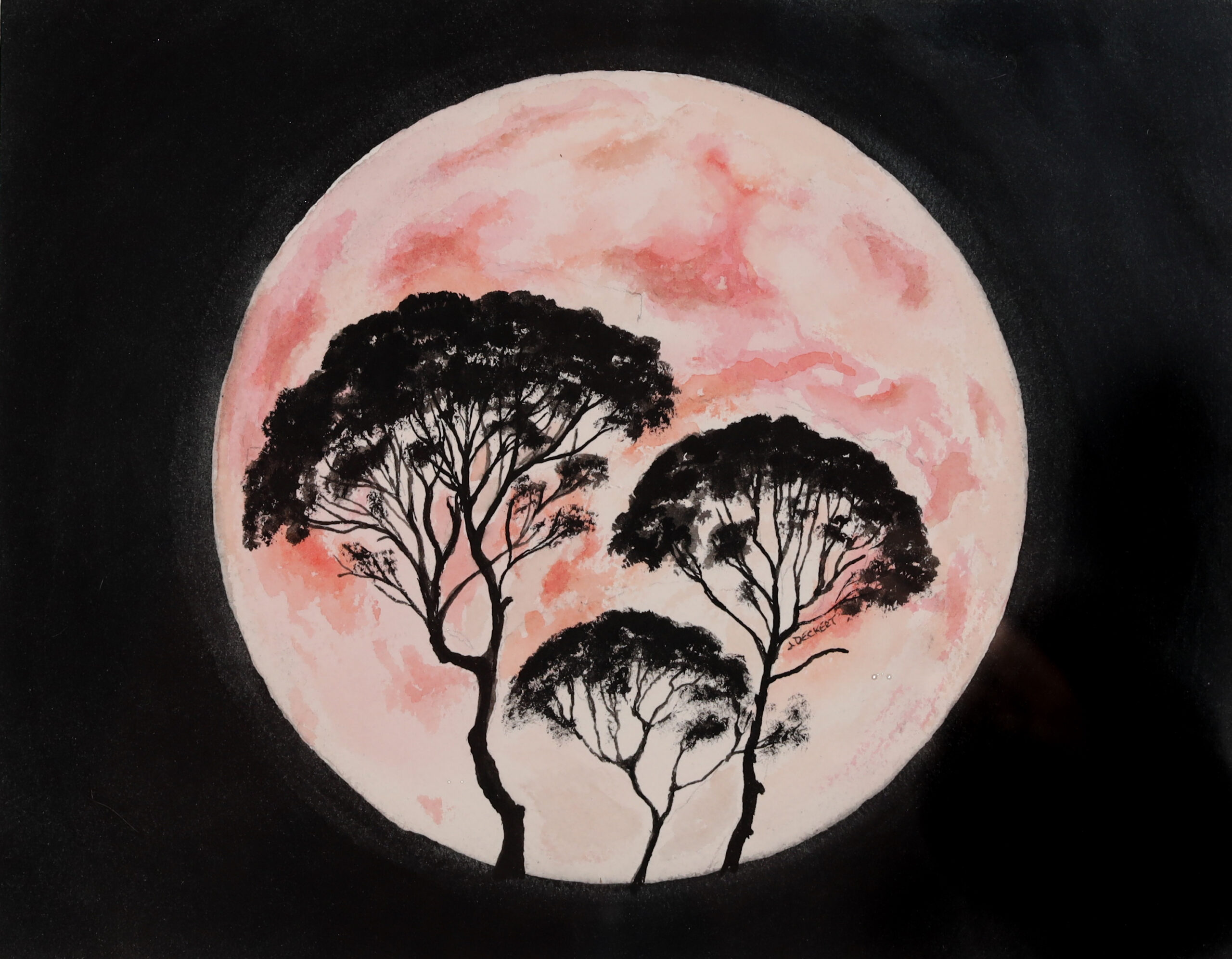 You are currently viewing Trees in Moonlight