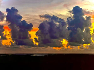 Read more about the article Storm Clouds at Sunset